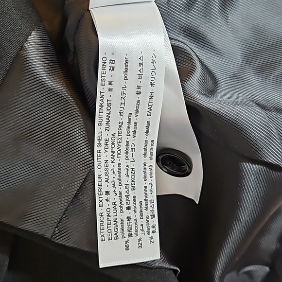 Bershka Black Button Down Strapless Corset Top Size Small - Picture 4 of 5